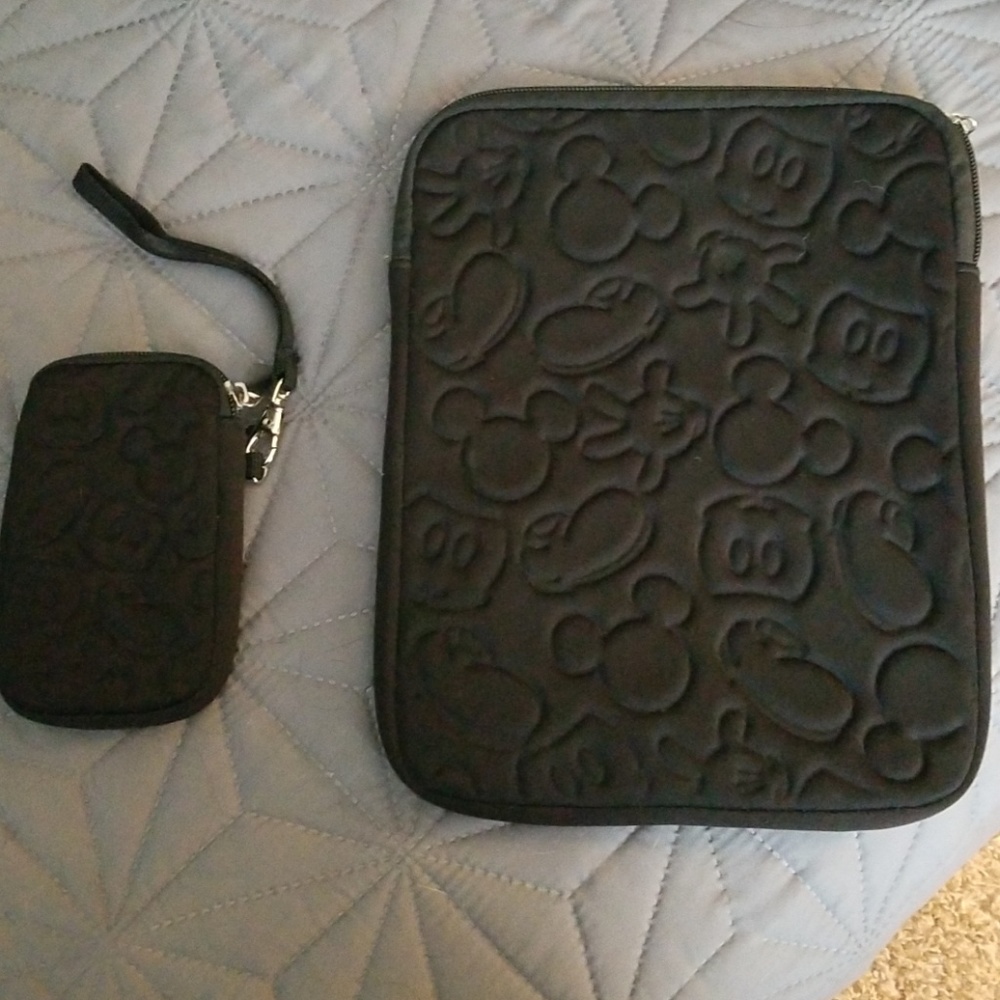 Tablet case and cell phone holder